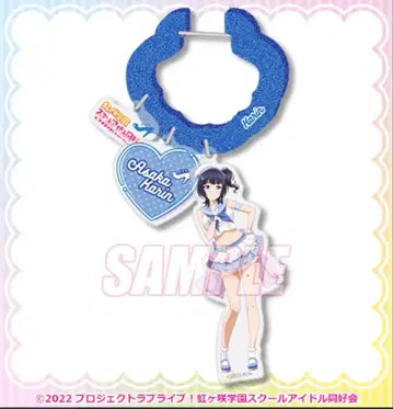 제비뽑기당 러브 라이브 카라비너 포함 아크릴 키링 아사카 카린