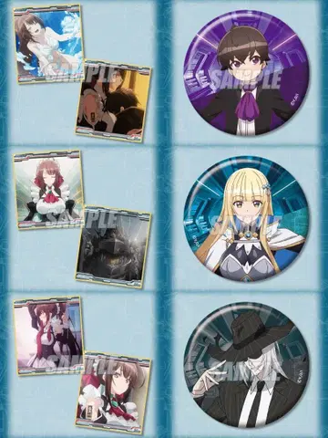 나는 성간 국가의 악덕 영주! 제비뽑기당 미니 색지 캔뱃지