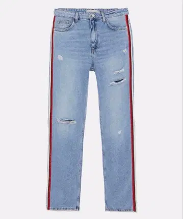 ZARA 사이드 라인 데님 팬츠 사이즈 34