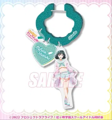 제비뽑기당 러브 라이브 카라비너 포함 아크릴 키링 미후네 시오코