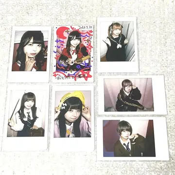 앳홈카페 학원계 코스 데이 솔로 폴라로이드 7점 세트 린린