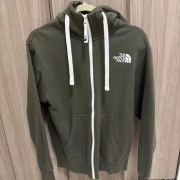 THE NORTH FACE 올리브 풀 집업 후드티