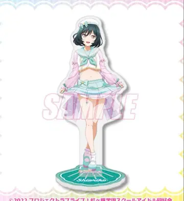 제비뽑기당 러브 라이브 아크릴 스탠드 미후네 시오코