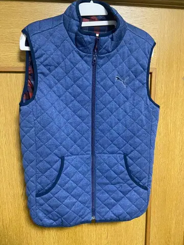 푸마 고급스러운 품격의 리버서블 퀼팅 베스트!