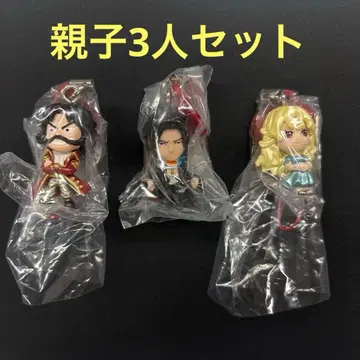 원피스 캐릭터 스트랩 부자 세트 로저 에이스 루즈