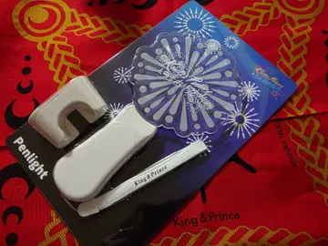 King & Prince와 불꽃놀이 응원봉