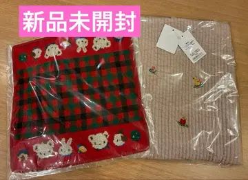 페이러 x 비오는날 백 & 파밀리아 손수건 (빨간색)