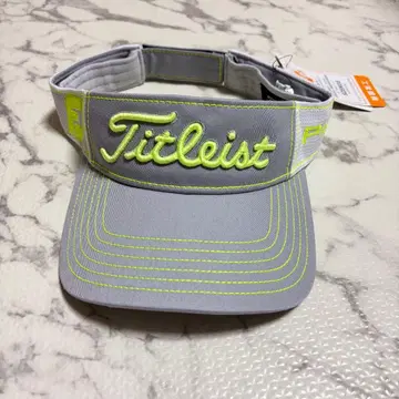 타이틀리스트 계약 프로 사용 모델 선바이저 라이트 그레이