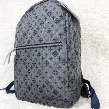 미사용품 러셋 컬럼비아 캔버스 럭색 그레이 모노그램