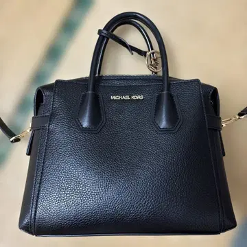 MICHAEL KORS 블랙 가죽 숄더백
