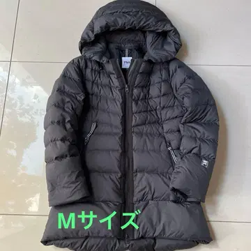 FILA 후드 부착 그레이 다운 자켓