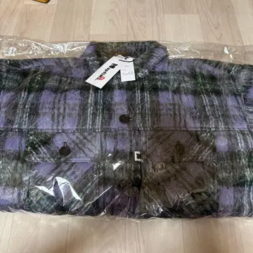 NAPTIME 체크 패딩 자켓