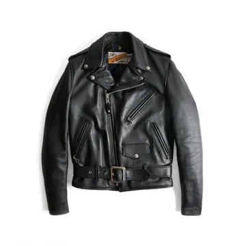 Schott 카우 가죽 더블 라이더 자켓 618 미국제 32
