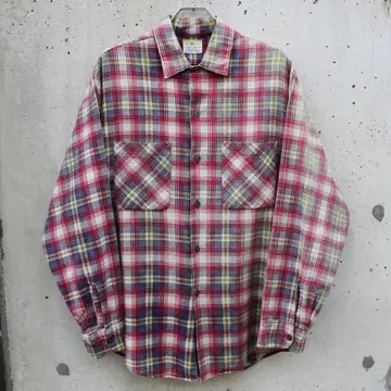 60s BIG MAC 코튼 프린트 usa제 선페이드