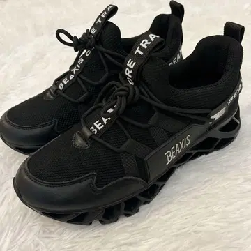 새상품급 비 엑시스 밸런스 코어 스니커즈 다이어트 신발 블랙 M