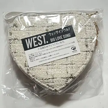 WEST. BIG LOVE 파우치