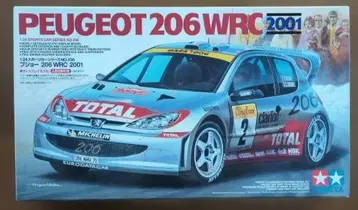 타미야 1/24 푸조 206 WRC 2001