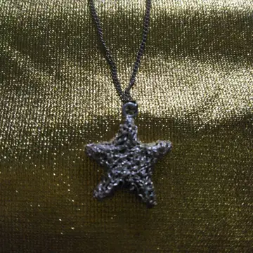 순은 별 모양 목걸이