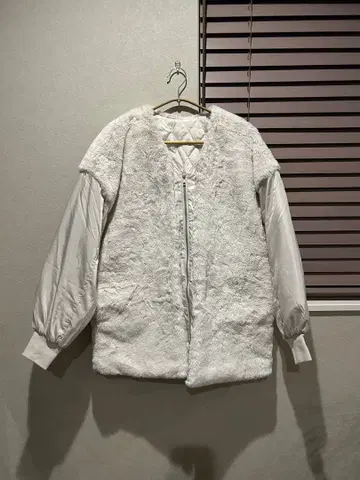 GRL 충전솜 퍼 자켓