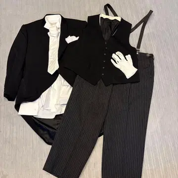 결혼식 아버지 모닝 세트 LL 빅 사이즈