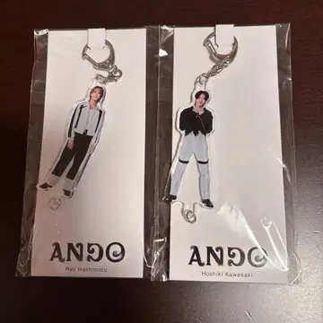 B&ZAI ANDO 아크릴 키링 하시모토 료, 카와사키 호시키