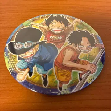 원피스 캔뱃지 루피 에이스 사보