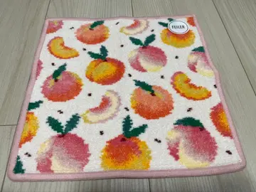 러브리 바이 페이러 피치 도트 손수건