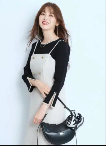 저스길리티 심플 보트 리브 니트 아푸와이저 리셰