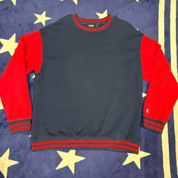 XLARGE 네이비/레드 트레이닝복 XL