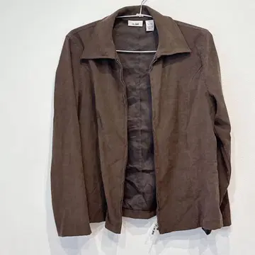 새상품급 Ms. Lee 리 [ L ] 브라운 집업 자켓