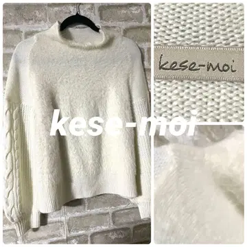 kese-moi 여성용 M 38 니트 모헤어 니트 케세모이