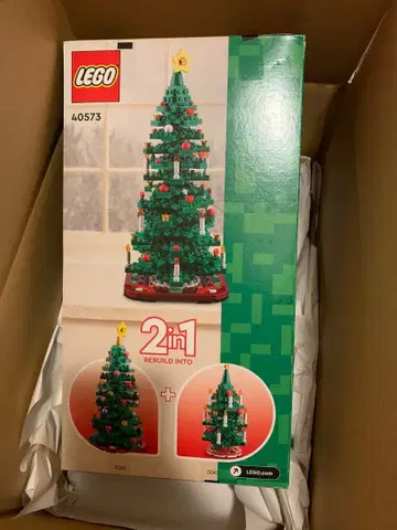 레고(LEGO) 크리스마스 트리 완구 40573