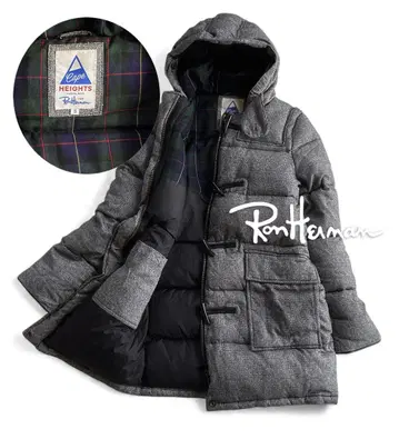 완판 케이프 하이 론 헤르만 달메니 더플 다운 자켓 코트