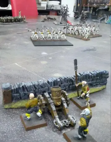 Warhammer 벽 and 울타리