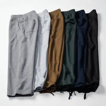 [인기/남녀 공용] 유니클로C 맨투맨 와이드 팬츠 블랙 S