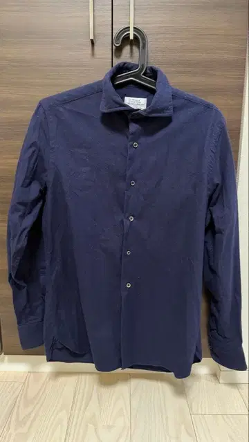 UNITED ARROWS 네이비 긴팔 셔츠 S