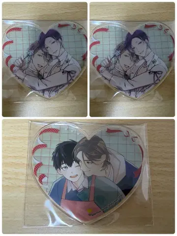 에모카페 쿠사비케리 선생님 노다논다 선생님 아크릴 코스터 묶음 판매