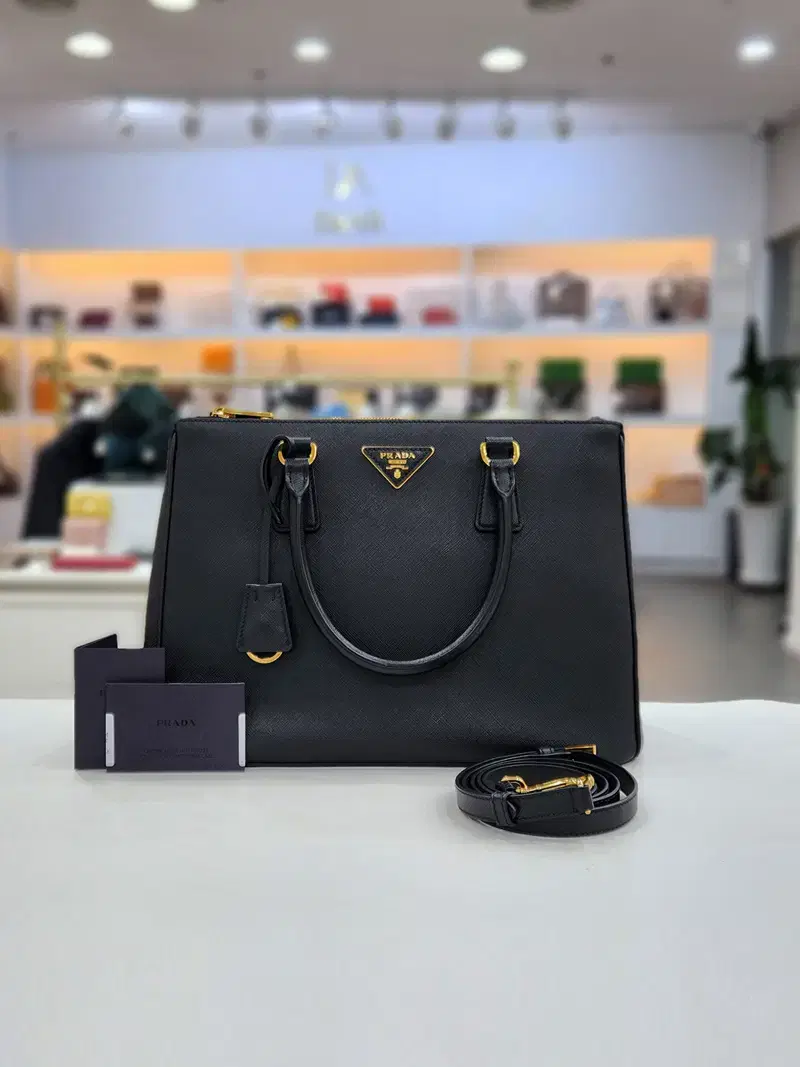 Prada Galleria Saffiano Leather Shoulder Bag 1BA274