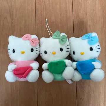 헬로키티 봉제 인형 3개 세트