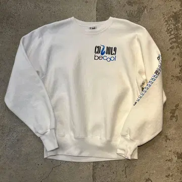 구제 의류 Lee CROSS GRAIN 맨투맨 리버스 위브 L