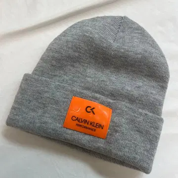 캘빈클라인 니트 모자 그레이 니트 비니 CK 남성용 여성용