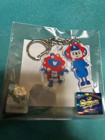 주니치 드래곤즈 도아라 미야쿠미야쿠 변신 2연 아크릴 키링