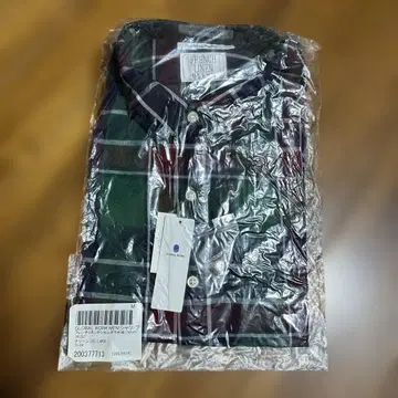 GLOBAL WORK 체크 셔츠