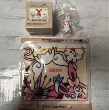 1번 복권 포켓몬 컬렉션 니니안나 세트 I&F상 2점 세트