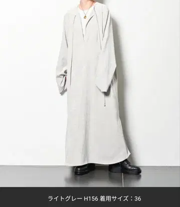 타임세일 CITYSHOP 벨벳 카프탄 드레스 그레이