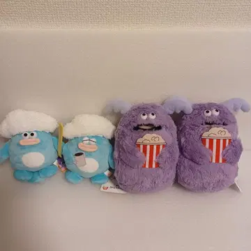 호잇삐&랏삐 봉제 인형 3종 4개 세트