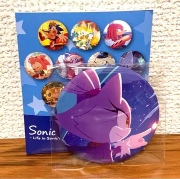 소닉 더 헤지혹 SONIC PICT 캔뱃지 컬렉션 C