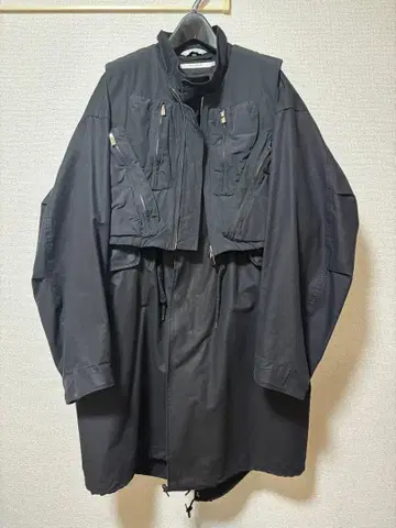 Victim&CO 오버 사이즈 모즈 코트