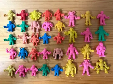 [근육맨 지우개] 치비 지우개 25개 레어 컬러 12개