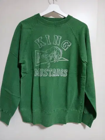 Cheswick KING MUSTANGS 그린 트레이닝복 M 속기모